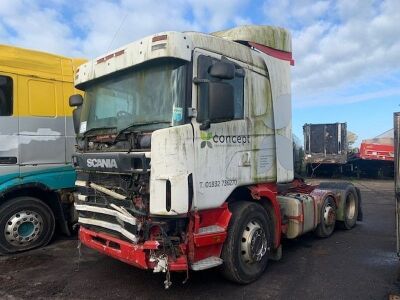 2003 Scania R124 420 6x2 Mini Midlift Tractor Unit - 2