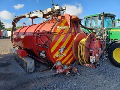 2004 Jarop Gully Sucker Tanker Body + Equipment