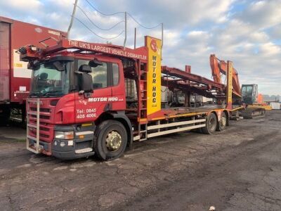 2010 Scania P320 6x2 Spec Lift Car Transporter