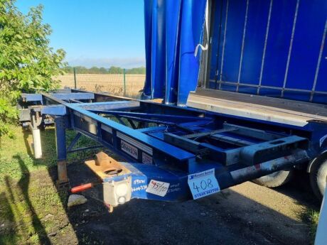 Dennison Triaxle Sliding Skeletal Trailer