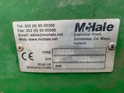2003 McHale Ball HS2000 Wrapper - 6
