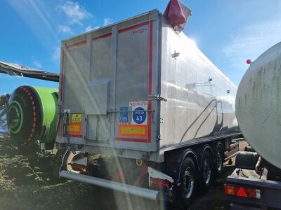 2021 Stas Triaxle Alloy Body Tipping Trailer - 10