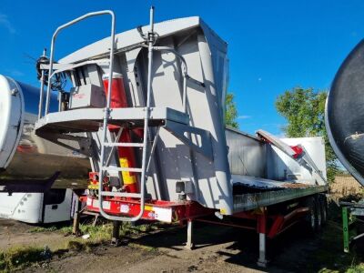 2021 Stas Triaxle Alloy Body Tipping Trailer - 15
