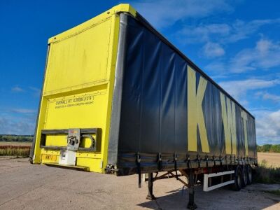 2007 Montracon Triaxle Curtainside Trailer