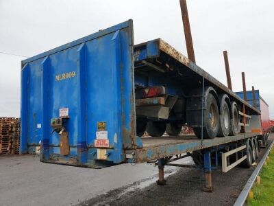 2008 SDC Triaxle 45' Flat Trailer