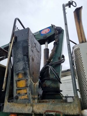 2011 HMF 1244-Z1 Crane,S/n: 1010303, MTE Steel Body & Grab - 2
