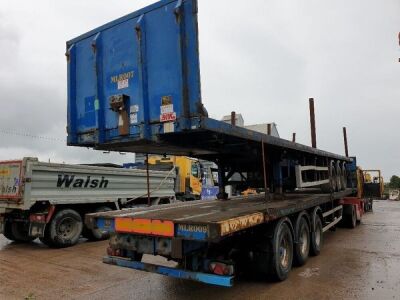 2008 SDC Triaxle 45' Flat Trailer