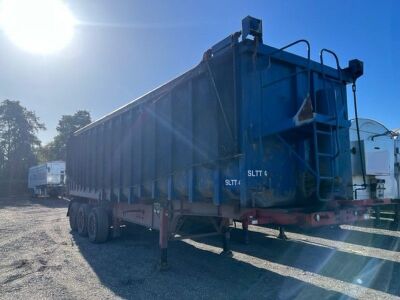 2009 SDC Triaxle Bulk Steel Tipping Trailer