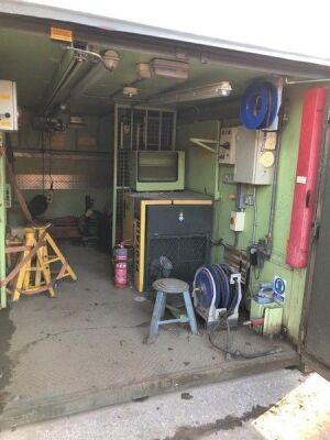 20ft Container c/w Generator + Full Tyre Workshop  - 13