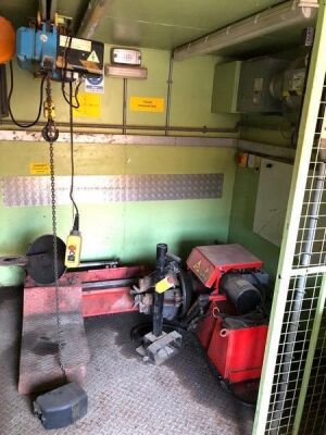 20ft Container c/w Generator + Full Tyre Workshop  - 16