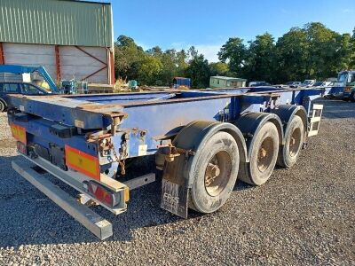 2009 Montracon Triaxle Sliding Skeletal Trailer - 6