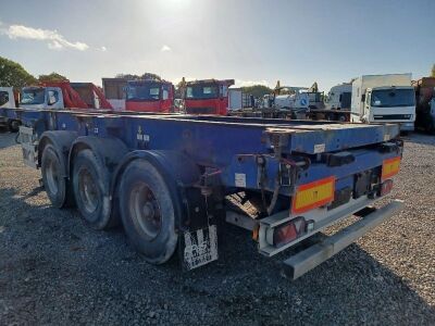 2009 Montracon Triaxle Sliding Skeletal Trailer - 9