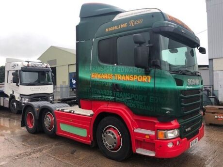 2014 Scania R450 6x2 Midlift Tractor Unit