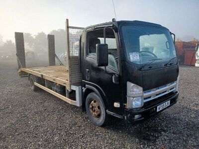 2009 Isuzu NPR-7 4x2 Beavertail Flat Rigid