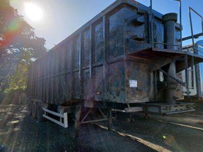 2003 Rothdean Triaxle Scrap Spec Tipping Trailer - 4