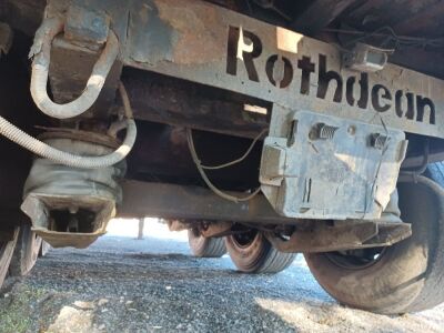 2003 Rothdean Triaxle Scrap Spec Tipping Trailer - 5