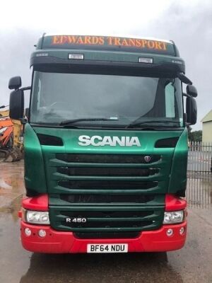 2014 Scania R450 6x2 Midlift Tractor Unit - 3