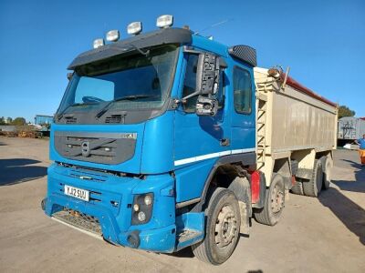 2012 Volvo FMX 450 8x4 Alloy Body Tipper