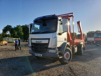 2014 Daf LF 220 4x2 Skip Loader - 2