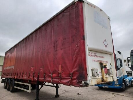 2007 Lawrence David 13.6m Triaxle Curtainside Trailer