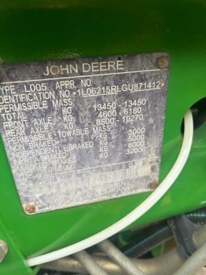 2017 John Deere 6215R Tractor - 13