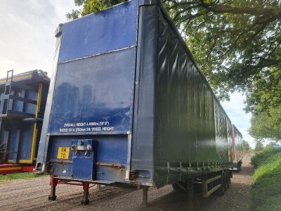 2001 M&G Boalloy 13.6m Triaxle Curtainsider