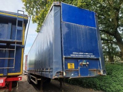 2001 M&G Boalloy 13.6m Triaxle Curtainsider - 3