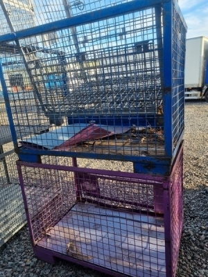 3 x Galvanised Stillages - 3