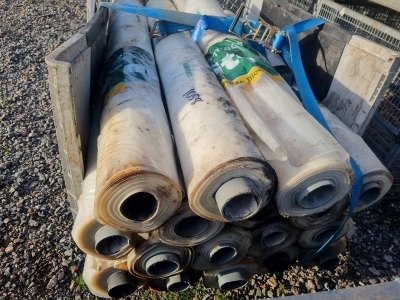 Quantity of Polythene Block Bag Rolls - 3