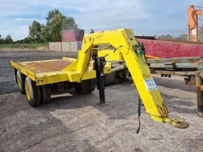 1984 Tandem Axle Drawbar Skip Trailer - 2