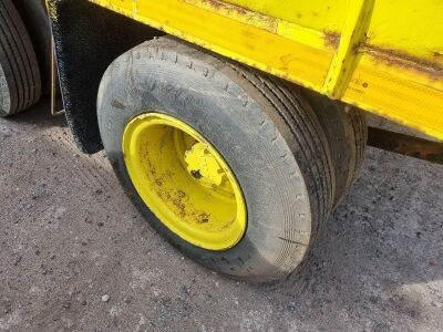 1984 Tandem Axle Drawbar Skip Trailer - 9