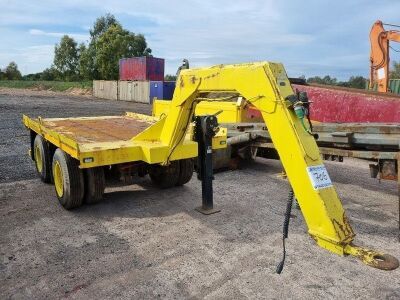 1984 Tandem Axle Drawbar Skip Trailer - 10