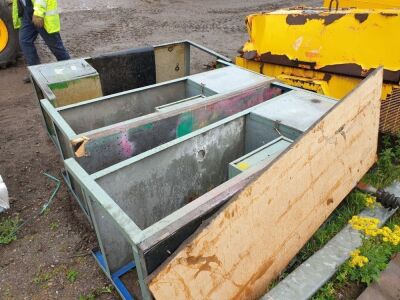 3 x Steel Work Benches - 3