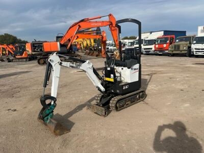 2019 Bobcat E10Z Mini Digger