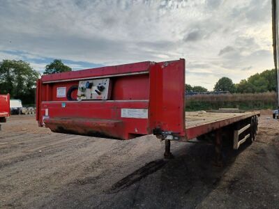 2008 Cartwright Triaxle Flat Trailer  - 2