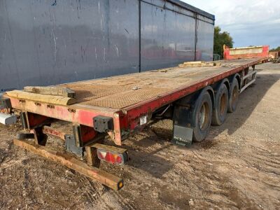 2008 Cartwright Triaxle Flat Trailer  - 4