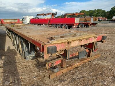 2008 Cartwright Triaxle Flat Trailer  - 5