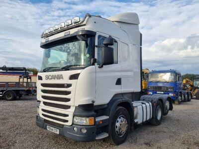 2014 Scania R450 6x2 Rear Lift Tractor Unit