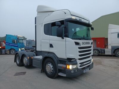 2016 Scania R520 6x2 Midlift Tractor Unit