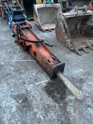 Hydraulic Breaker Attachment 80mm Pins 