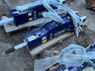 New & Unused Hirox HDX-10 Hydraulic Breaker 