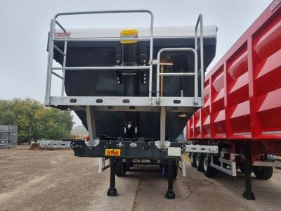 2022 X-Demo Colson Triaxle Half Pipe Tipping Trailer - 2