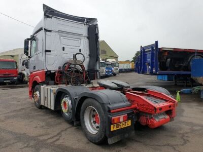 2015 Mercedes Actros 2545 6x2 Midlift Tractor Unit - 4