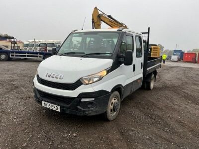 2015 Iveco Daily 35-130 Crew Cab Dropside Tipper - 2
