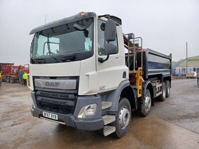 2017 DAF CF 400 Thompson Steel Body Grab Loader