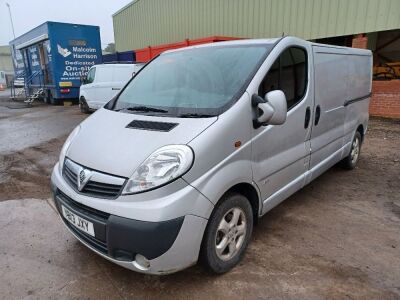 2013 Vauxhall Vivaro Van