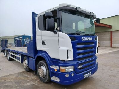 2007 Scania R420 8x2 Rearlift Beavertail Rigid