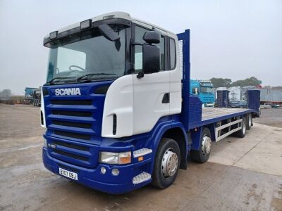 2007 Scania R420 8x2 Rearlift Beavertail Rigid - 2