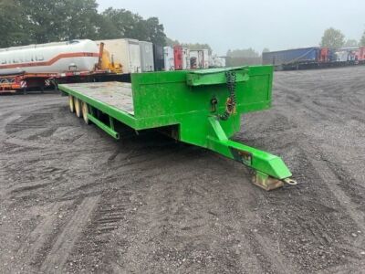 2002 Lawrence David Triaxle Drawbar Trailer