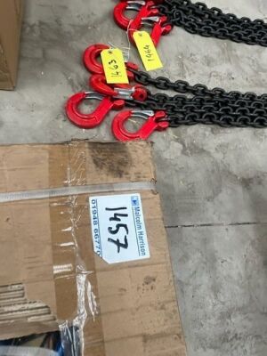 10 x Unused 8m Ratchet Straps